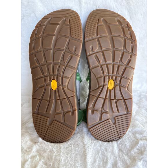 CHACO WomenS ToeCoop Clog Size 9.5 Waterproof Mule Slingback Gray/Green EUC - Picture 4 of 10